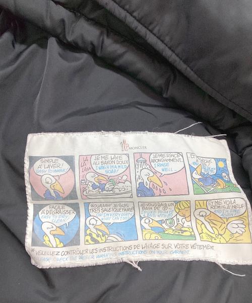 MONCLER（モンクレール）MONCLER (モンクレール) ダウンジャケット / A20914138025 / CLUNY / クラニー / コヨーテファー ブラック サイズ:1の古着・服飾アイテム