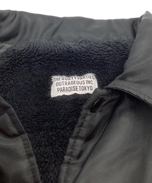 WACKO MARIA（ワコマリア）WACKO MARIA (ワコマリア) BOA COACH JACKET / ボアコーチジャケット ブラック サイズ:Mの古着・服飾アイテム