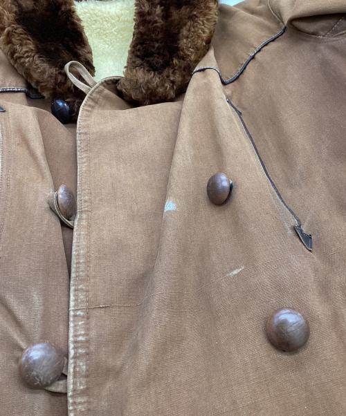 -（-）- (-) カナディアンジャケット ブラウン サイズ:-の古着・服飾アイテム