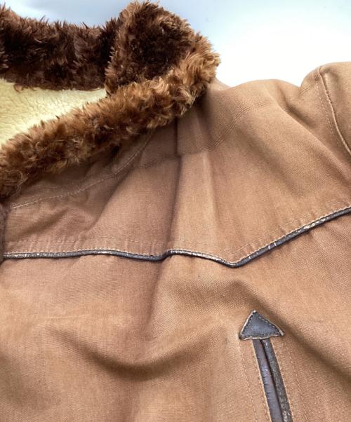 -（-）- (-) カナディアンジャケット ブラウン サイズ:-の古着・服飾アイテム