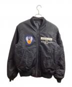 AVIREXアヴィレックス）の古着「MA-1ジャケット / 783-2252059 /  9th AIR FORCE」｜ブラック
