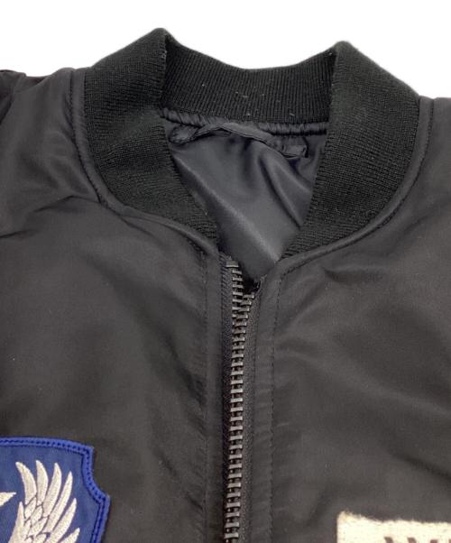 AVIREX（アヴィレックス）AVIREX (アヴィレックス) MA-1ジャケット / 783-2252059 /  9th AIR FORCE ブラック サイズ:XLの古着・服飾アイテム