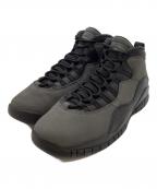 NIKEナイキ）の古着「AIR JORDAN 10 RETRO / エアジョーダン10 レトロ / HJ6779-001」｜ブラック