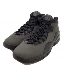 NIKE（ナイキ）の古着「AIR JORDAN 10 RETRO / エアジョーダン10 レトロ / HJ6779-001」｜ブラック