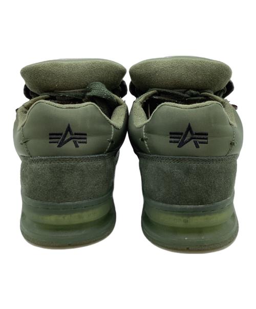 EPT (east pacific trade)（イーピーティー）EPT （east pacific trade） (イーピーティー) ALPHA INDUSTRIES (アルファインダストリーズ) FAT / ローカットスニーカー / ALPHAコラボ グリーン サイズ:24cmの古着・服飾アイテム