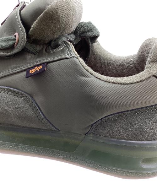 EPT (east pacific trade)（イーピーティー）EPT （east pacific trade） (イーピーティー) ALPHA INDUSTRIES (アルファインダストリーズ) FAT / ローカットスニーカー / ALPHAコラボ グリーン サイズ:24cmの古着・服飾アイテム