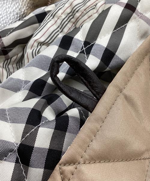 BURBERRY BLACK LABEL（バーバリーブラックレーベル）BURBERRY BLACK LABEL (バーバリーブラックレーベル) N-3Bタイプフライトジャケット / BMP38-719-43 ベージュ サイズ:Lの古着・服飾アイテム