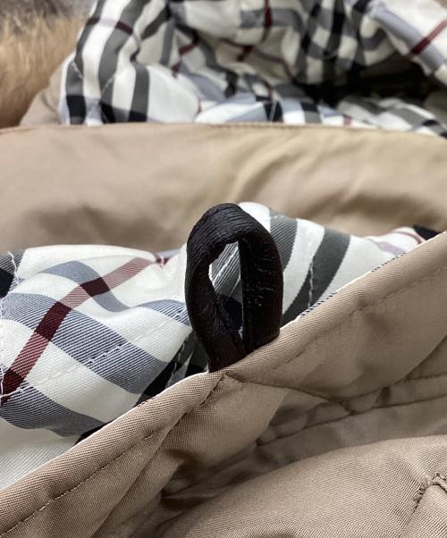 BURBERRY BLACK LABEL（バーバリーブラックレーベル）BURBERRY BLACK LABEL (バーバリーブラックレーベル) N-3Bタイプフライトジャケット / BMP38-719-43 ベージュ サイズ:Lの古着・服飾アイテム