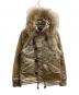 BURBERRY BLACK LABEL（バーバリーブラックレーベル）の古着「N-3Bタイプフライトジャケット / BMP38-719-43」｜ベージュ