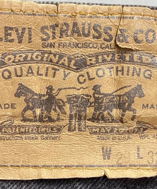LEVI'S（リーバイス）LEVI'S (リーバイス) デニムパンツ / ボタン裏575 USA製 黒タブ 後染め / 40505 ブラック サイズ:W29×L32の古着・服飾アイテム