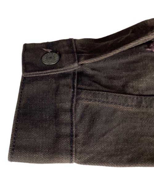 TMT BIGHOLIDAY（ＴＭＴビッグホリデイ）TMT BIGHOLIDAY (ＴＭＴビッグホリデイ) 1st Type デニムジャケット ブラウン サイズ:Mの古着・服飾アイテム