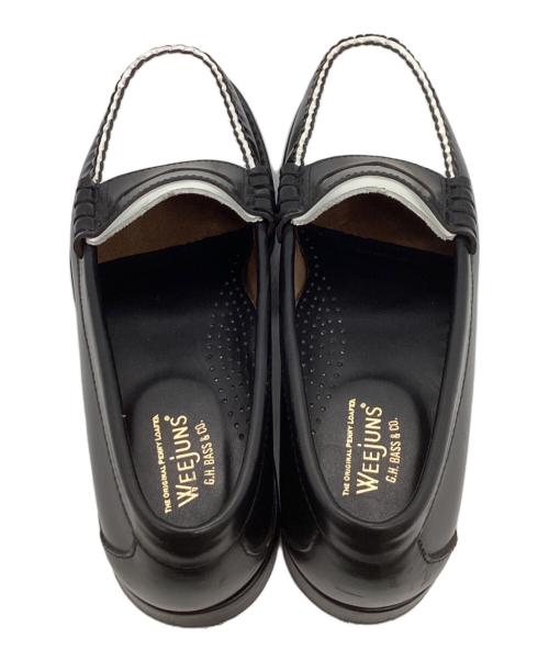 G.H.BASS（ジーエイチバス）G.H.BASS (ジーエイチバス) LARSON WEEJUN Heritage / ラーソン / ペニーローファー / BA11010H ホワイト×ブラック サイズ:40 1/2の古着・服飾アイテム