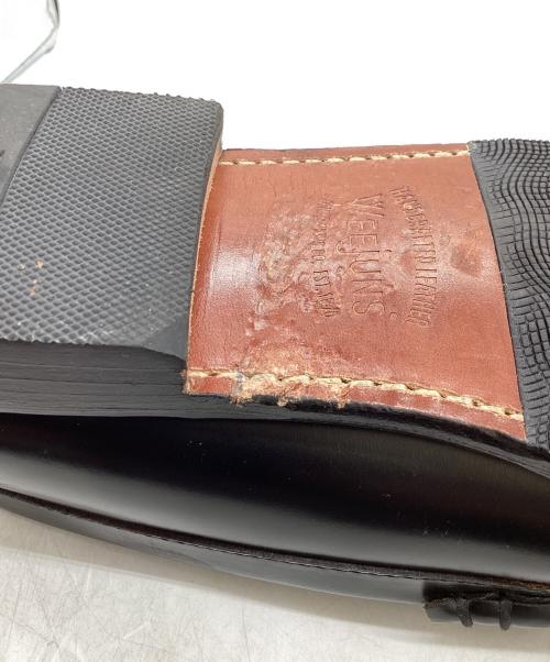 G.H.BASS（ジーエイチバス）G.H.BASS (ジーエイチバス) LARSON WEEJUN Heritage / ラーソン / ペニーローファー / BA11010H ホワイト×ブラック サイズ:40 1/2の古着・服飾アイテム