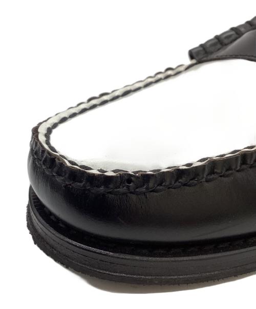 G.H.BASS（ジーエイチバス）G.H.BASS (ジーエイチバス) LARSON WEEJUN Heritage / ラーソン / ペニーローファー / BA11010H ホワイト×ブラック サイズ:40 1/2の古着・服飾アイテム