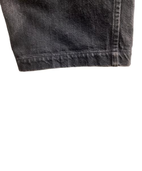 COMOLI（コモリ）COMOLI (コモリ) DENIM OVER PANTS / V01-03002 / 22SS ブラック サイズ:2の古着・服飾アイテム