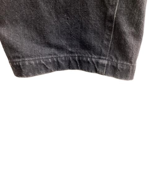 COMOLI（コモリ）COMOLI (コモリ) DENIM OVER PANTS / V01-03002 / 22SS ブラック サイズ:2の古着・服飾アイテム