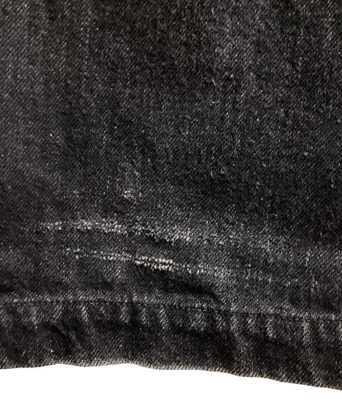 COMOLI（コモリ）COMOLI (コモリ) DENIM OVER PANTS / V01-03002 / 22SS ブラック サイズ:2の古着・服飾アイテム