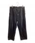 COMOLI（コモリ）の古着「DENIM OVER PANTS / V01-03002 / 22SS」｜ブラック