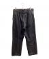 COMOLI (コモリ) DENIM OVER PANTS / V01-03002 / 22SS ブラック サイズ:2：18000円