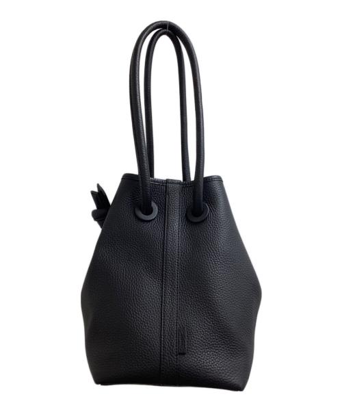 VASIC（ヴァジック）VASIC　 (ヴァジック) BOND MINI / ボンドミニ / 巾着型ハンドバッグ ブラックの古着・服飾アイテム