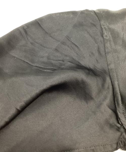 DOLCE & GABBANA（ドルチェ＆ガッバーナ）DOLCE & GABBANA (ドルチェ＆ガッバーナ) シルクパジャマシャツ / FU1AU-G ブラック サイズ:37の古着・服飾アイテム