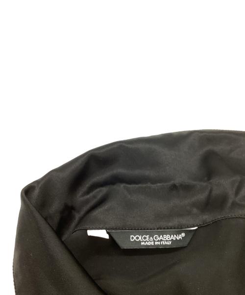 DOLCE & GABBANA（ドルチェ＆ガッバーナ）DOLCE & GABBANA (ドルチェ＆ガッバーナ) シルクパジャマシャツ / FU1AU-G ブラック サイズ:37の古着・服飾アイテム