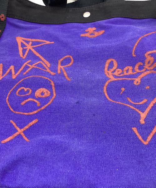Vivienne Westwood（ヴィヴィアンウエストウッド）Vivienne Westwood (ヴィヴィアンウエストウッド) トートバッグ パープルの古着・服飾アイテム