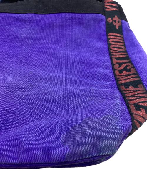 Vivienne Westwood（ヴィヴィアンウエストウッド）Vivienne Westwood (ヴィヴィアンウエストウッド) トートバッグ パープルの古着・服飾アイテム