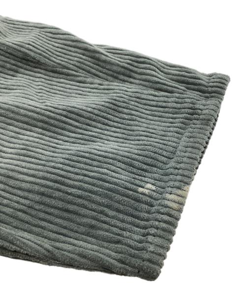 LAD MUSICIAN（ラッドミュージシャン）LAD MUSICIAN (ラッドミュージシャン) CORDUROY TAPERED WIDE PANTS / コーデュロイテーパードワイドパンツ / 2219-514 グリーン サイズ:44の古着・服飾アイテム