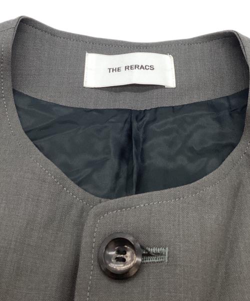 THE RERACS（ザ リラクス）THE RERACS (ザ リラクス) オーバーサイズウールベスト / 23ss-rebl-364-ssp-j グレー サイズ:46の古着・服飾アイテム