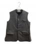 THE RERACS（ザ リラクス）の古着「オーバーサイズウールベスト / 23ss-rebl-364-ssp-j」｜グレー