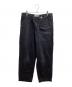 CULLNI（クルニ）の古着「SLASH TACK PANTS / スラッシュタックパンツ / JAPAN DENIM / JD-PT02-21CLN」｜ブラック