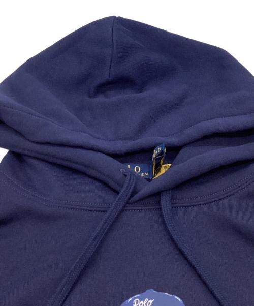 POLO RALPH LAUREN（ポロ・ラルフローレン）POLO RALPH LAUREN (ポロ・ラルフローレン) Poloベアフリースフーディ / MNPOKNI16823998 / 未使用品 ネイビー サイズ:M 未使用品の古着・服飾アイテム
