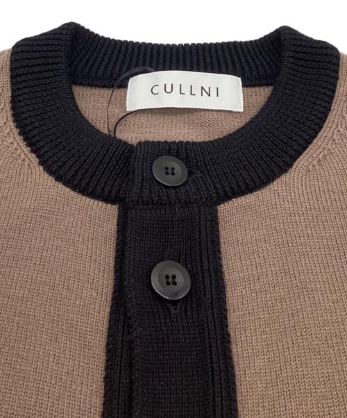 CULLNI（クルニ）CULLNI (クルニ) 25AW luis別注 / クルーネックカーディガン / CU-008-LU ブラウン サイズ:2の古着・服飾アイテム