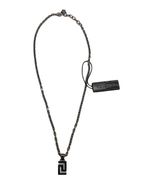 VERSACE（ヴェルサーチェ）VERSACE (ヴェルサーチェ) グレカ グリーク / ネックレス　DG17334S シルバーの古着・服飾アイテム