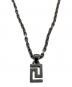 VERSACE (ヴェルサーチェ) グレカ グリーク / ネックレス　DG17334S シルバー：13000円