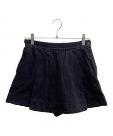 Vivienne Westwood RED LABEL（ヴィヴィアンウエストウッドレッドレーベル）の古着「オーブ刺繍キュロットスカート / 17-12-702002」｜ブラック