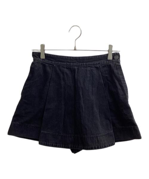 Vivienne Westwood RED LABEL（ヴィヴィアンウエストウッドレッドレーベル）Vivienne Westwood RED LABEL (ヴィヴィアンウエストウッドレッドレーベル) オーブ刺繍キュロットスカート / 17-12-702002 ブラック サイズ:2の古着・服飾アイテム