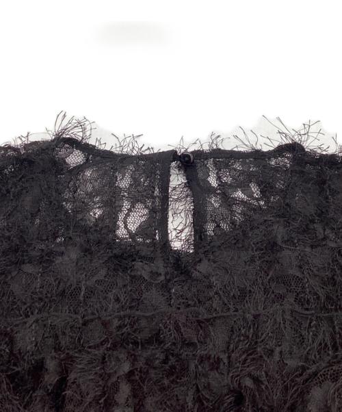 FRAY ID（フレイ アイディー）FRAY ID (フレイ アイディー) フェザーレースブラウスセットドレス / FWFO245501 ブラックの古着・服飾アイテム