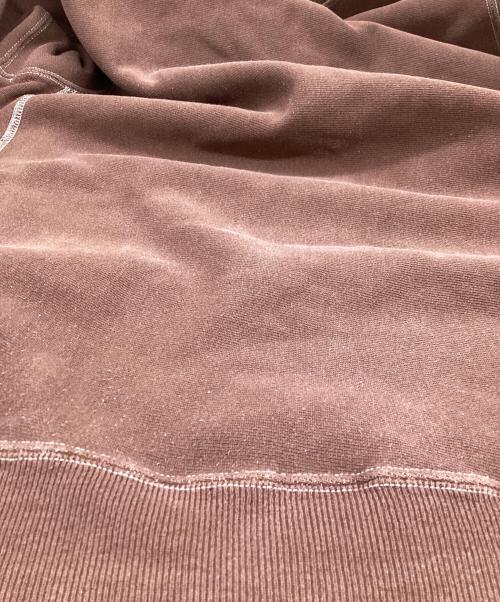 Champion（チャンピオン）Champion (チャンピオン) リバースウィーブスウェット / 刺繍タグ 90s 後染め ブラウン サイズ:XLの古着・服飾アイテム