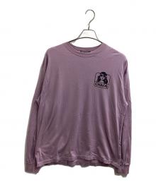 Hysteric Glamour（ヒステリックグラマー）の古着「CHAOS L/S Tシャツ / 02223CL17」｜パープル