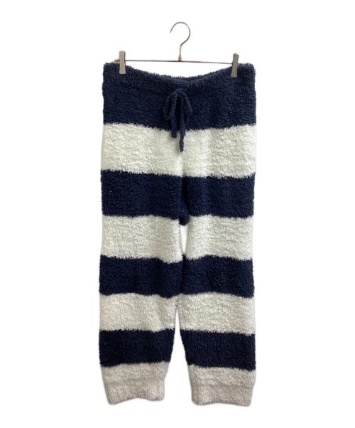 gelato pique（ジェラートピケ）gelato pique (ジェラートピケ) ジェラート2ボーダーロングパンツ / PMNP255910 ネイビー×ホワイト サイズ:L 未使用品の古着・服飾アイテム