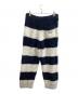 gelato pique (ジェラートピケ) ジェラート2ボーダーロングパンツ / PMNP255910 ネイビー×ホワイト サイズ:L 未使用品：3000円