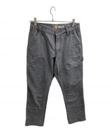 CarHartt（カーハート）の古着「Rugged Flex Relaxed Fit Double Front Dungaree」｜グレー