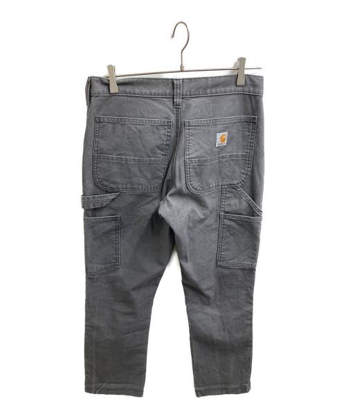 CarHartt（カーハート）CarHartt (カーハート) Rugged Flex Relaxed Fit Double Front Dungaree グレー サイズ:30/30の古着・服飾アイテム