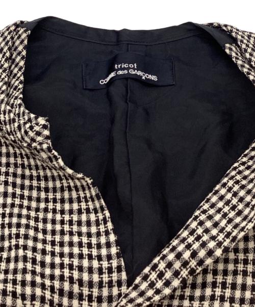 COMME des GARCONS tricot（コムデギャルソントリコ）COMME des GARCONS tricot (コムデギャルソントリコ) 長袖ワンピース / TO-100200 / AD1995 アイボリー×ブラック サイズ:-の古着・服飾アイテム