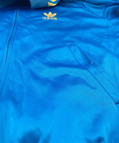 adidas（アディダス）adidas (アディダス) ATPトラックジャケット / USA製 / 80s~ スカイブルー サイズ:Mの古着・服飾アイテム
