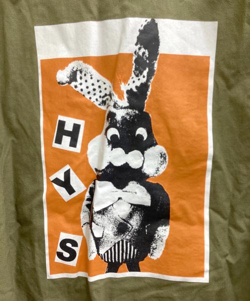Hysteric Glamour（ヒステリックグラマー）Hysteric Glamour (ヒステリックグラマー) HYS RABBITミリタリーZIPジャケット / 01211AB01 オリーブ サイズ:FREEの古着・服飾アイテム