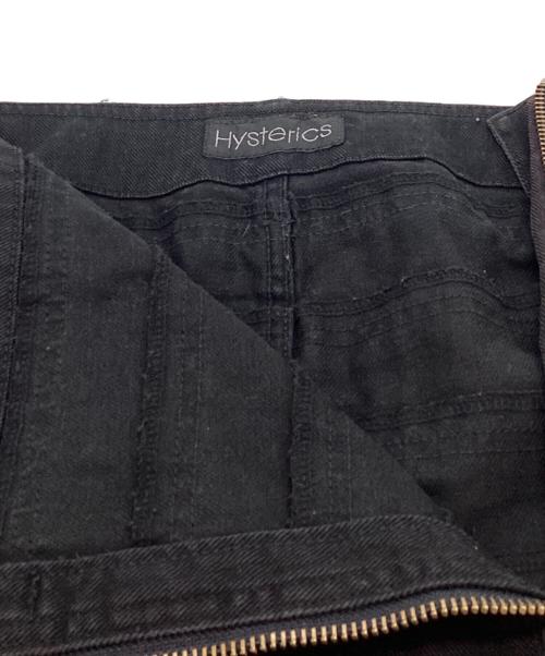 hysterics（ヒステリックス）hysterics (ヒステリックス) フロントジップミニスカート / 3AK-4131 ブラック サイズ:Sの古着・服飾アイテム