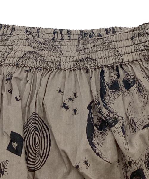 hysterics（ヒステリックス）hysterics (ヒステリックス) 総柄スカート / 3AK-4420 ブラウン サイズ:FREEの古着・服飾アイテム